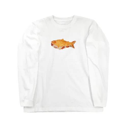 サーモンのパイ Long Sleeve T-Shirt