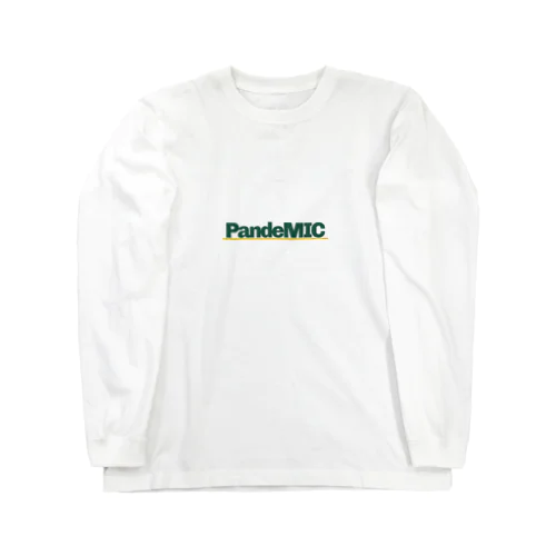 PandeMICロゴ ロングスリーブTシャツ