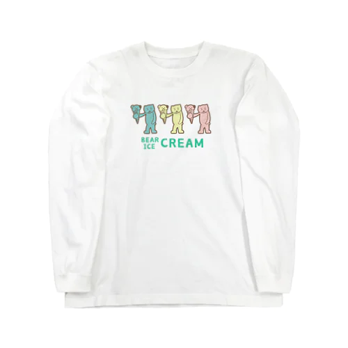 カラフルアイスクリーム Long Sleeve T-Shirt