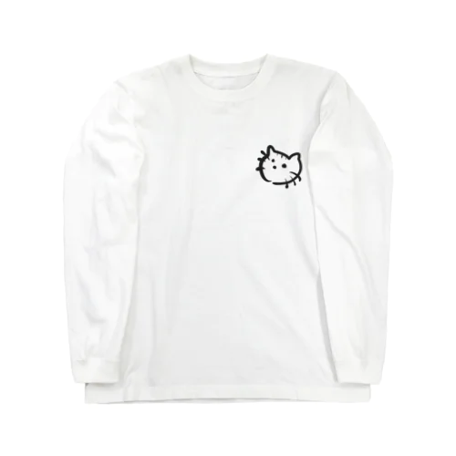 5秒で描いたネコ Long Sleeve T-Shirt