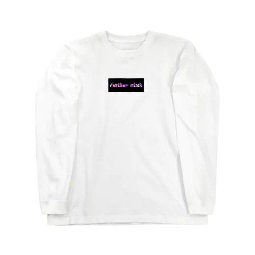 フェザースティック　文字ロゴ Long Sleeve T-Shirt