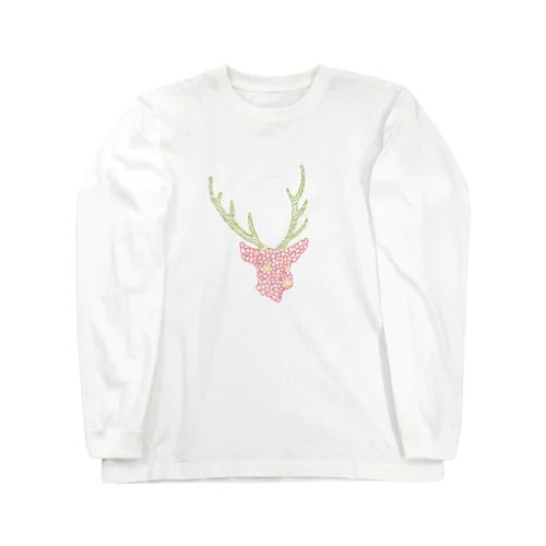 DeeR × strawberry ロングスリーブTシャツ