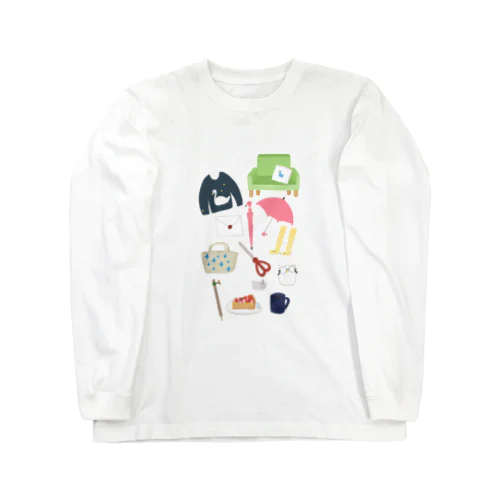 鳥と生活 Long Sleeve T-Shirt