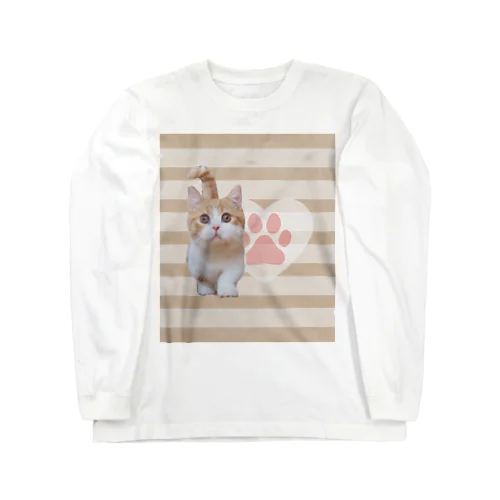 ほっこりにゃ猫トラちゃん２ Long Sleeve T-Shirt