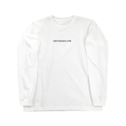 NECROMALINE LOGO（BLACK） Long Sleeve T-Shirt