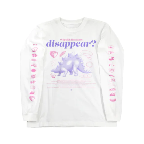 Stegosaurus ロングスリーブTシャツ