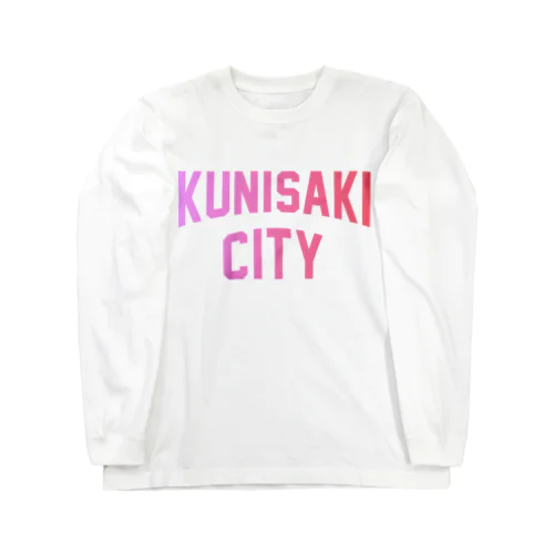 国東市 KUNISAKI CITY Long Sleeve T-Shirt