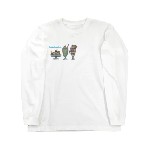 懐かしい夏のスイーツ Long Sleeve T-Shirt