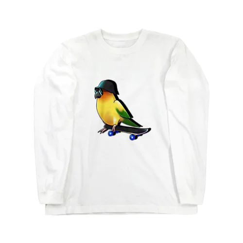 スケーターコガネメキシコインコ Long Sleeve T-Shirt