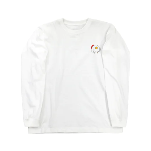 トリ（ぼーっとしている） Long Sleeve T-Shirt