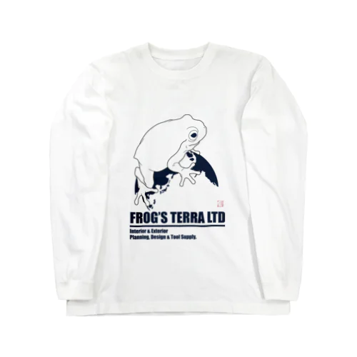 カラード　ディープシーブルー Long Sleeve T-Shirt