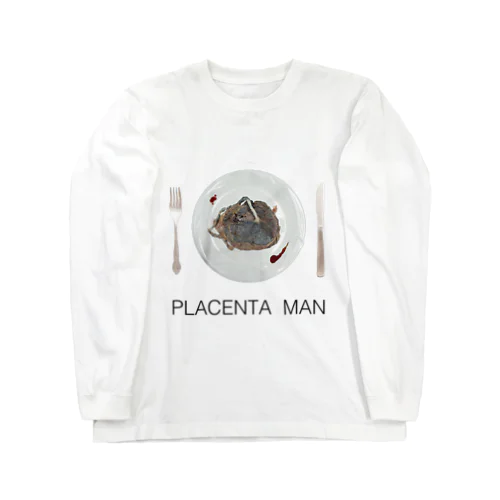 PLACENTA MAN Long Sleeve T-Shirt