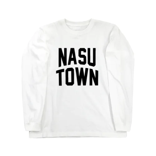 那須町 NASU TOWN ロングスリーブTシャツ