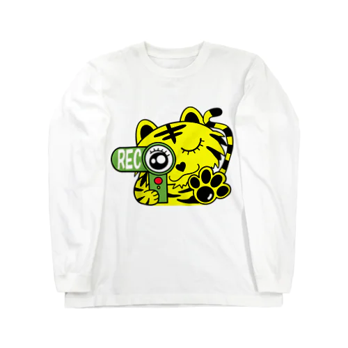 トラ/猫/REC Long Sleeve T-Shirt