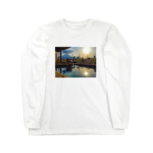 温泉気持ちぃー Long Sleeve T-Shirt