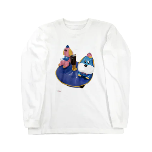 くるくるわんこ Long Sleeve T-Shirt