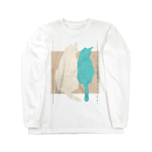 ねこ　この時間と景色 Long Sleeve T-Shirt