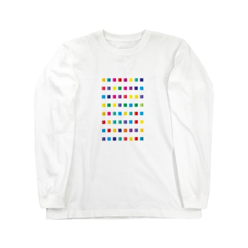 アートなカラーチャート Long Sleeve T-Shirt