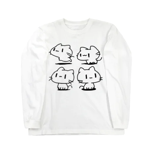 どどねこ-ぜんぶ- Long Sleeve T-Shirt