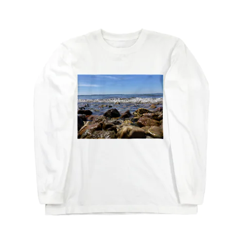 打ち寄せる波 Long Sleeve T-Shirt