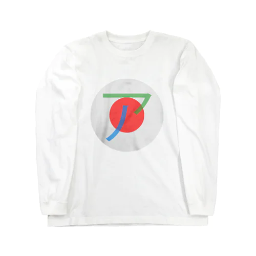 Katakana＠丸アイコン Long Sleeve T-Shirt