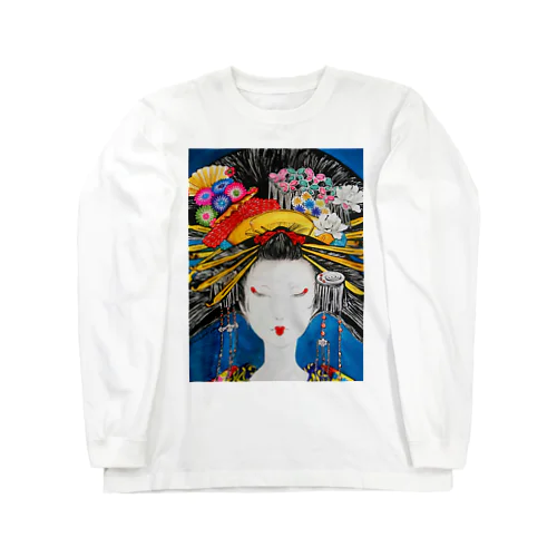 時実月夜様作「簪」 Long Sleeve T-Shirt