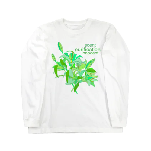 百合 Long Sleeve T-Shirt