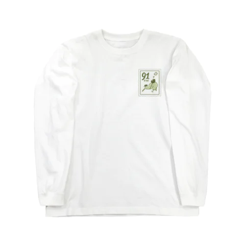 キーウィの切手 Long Sleeve T-Shirt