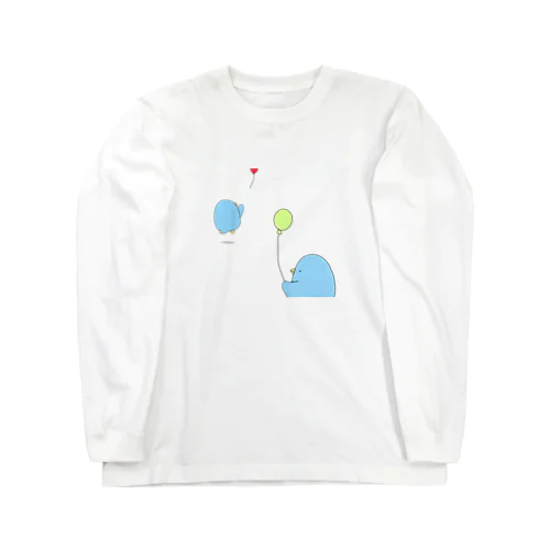 ふうせんペンギン Long Sleeve T-Shirt