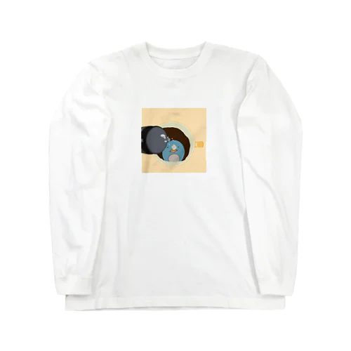 ペンギン珈琲 Long Sleeve T-Shirt