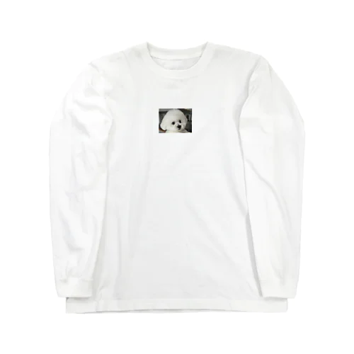 ビションフリーゼのセトくん　白目チラリ Long Sleeve T-Shirt