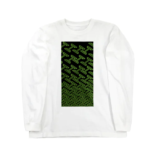 紗綾型_LightGreen Long Sleeve T-Shirt