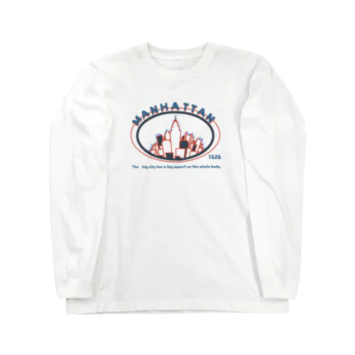 Manhattan 1626 Round Ver. Long Sleeve T-Shirt