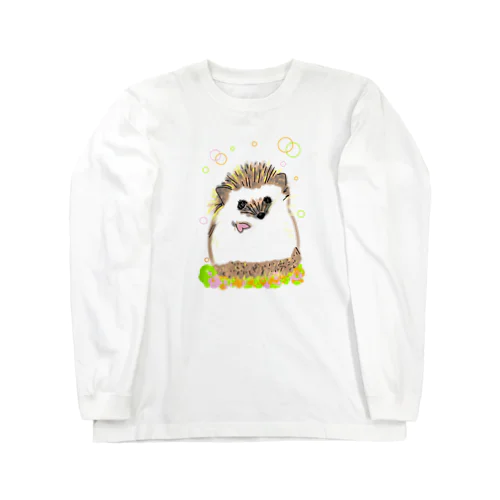 はりねずみ癒しアニマル Long Sleeve T-Shirt