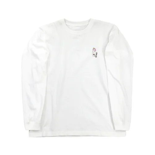 ユニコーン　ほろよいこんこん Long Sleeve T-Shirt