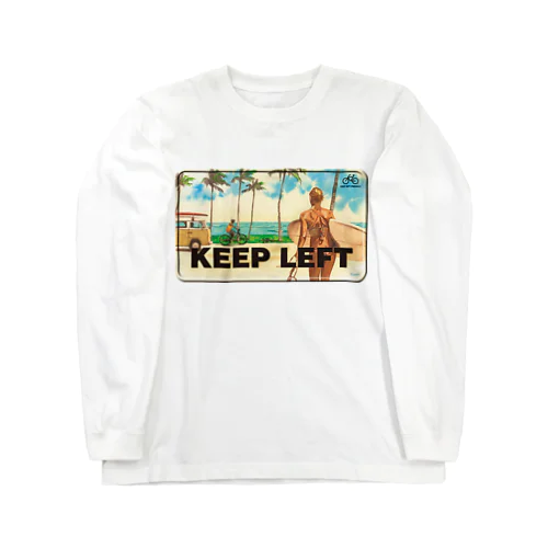 KEEP LEFT kumi-g ロングスリーブTシャツ