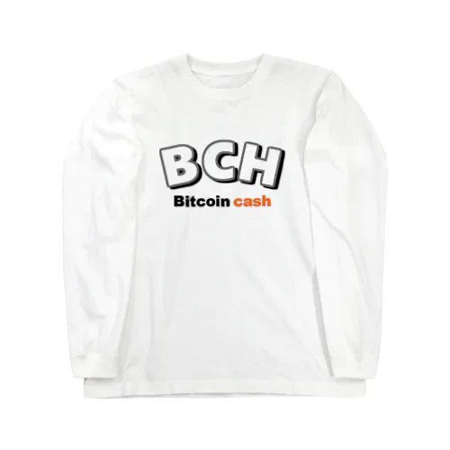 BCH ビットコインキャッシュ ロングスリーブTシャツ