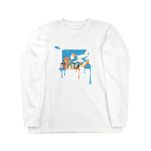 飛行機雲 Long Sleeve T-Shirt