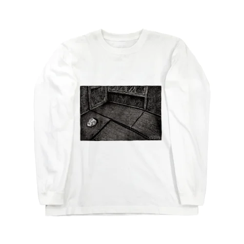 東陽片岡 畳に顔 Long Sleeve T-Shirt