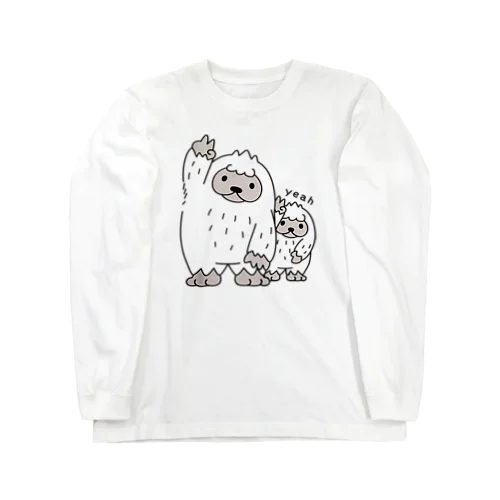 イエティのイエ～イ　とうちゃんがちょっとじゃま Long Sleeve T-Shirt