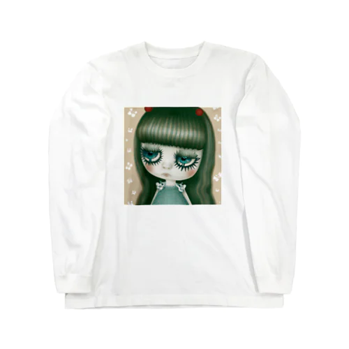 ふきげんな女の子 Long Sleeve T-Shirt