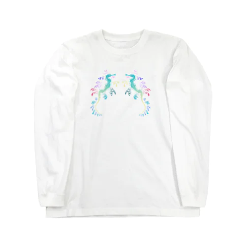 リーフィーシードラゴン　カラフル Long Sleeve T-Shirt