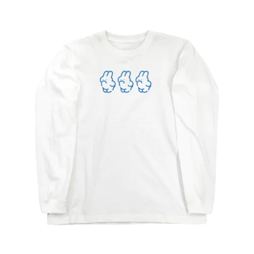 3(BLUE) Long Sleeve T-Shirt