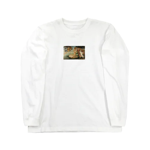 ボッティチェリ「ヴィーナスの誕生」 Long Sleeve T-Shirt