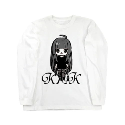 きくこモノクロシリーズ Long Sleeve T-Shirt