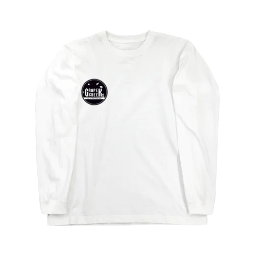 GrapeCreeps 丸ロゴ Long Sleeve T-Shirt