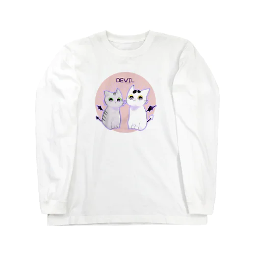 マロチロ魔王チームイラストグッズ Long Sleeve T-Shirt