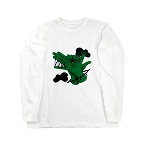 犬手 Long Sleeve T-Shirt