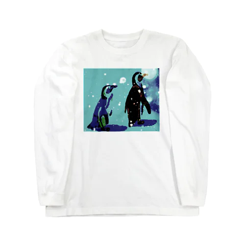 ペンギンたち 3rd Long Sleeve T-Shirt