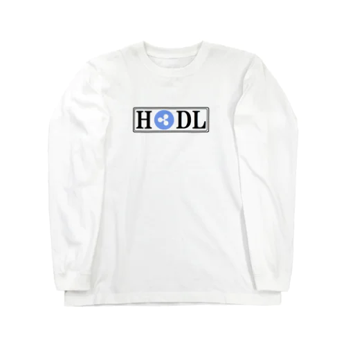 xrp ripple hodl ロングスリーブTシャツ